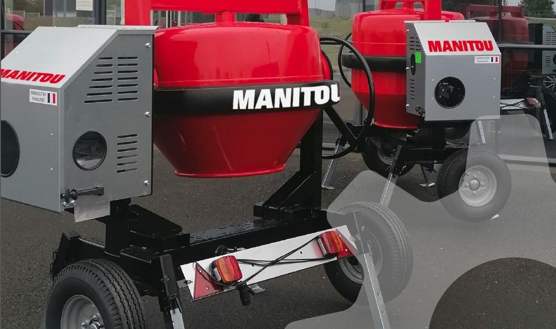 MANITOU CEMENT MIXER FOR YOUR WORK SITES  -  2021 LINE