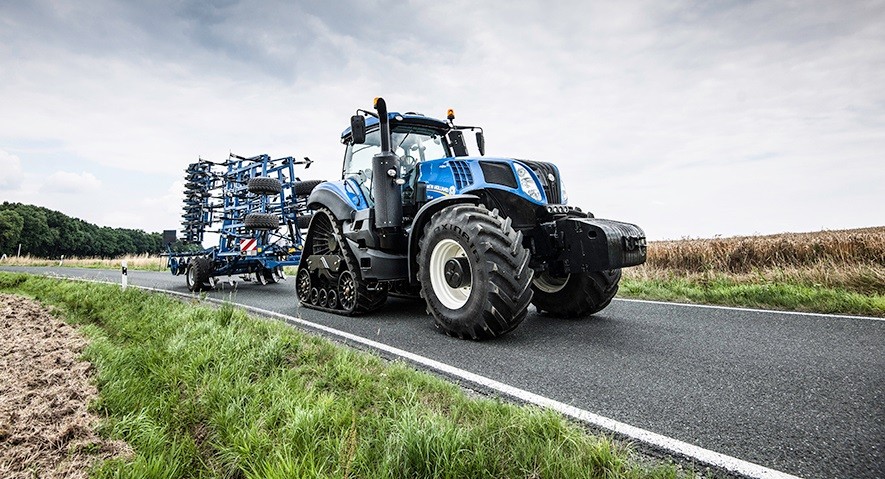 New video of T8 Tier 4B New Holland